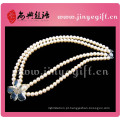 Fashion Bijoux Handmade Imitation Pearl Bead Necklace